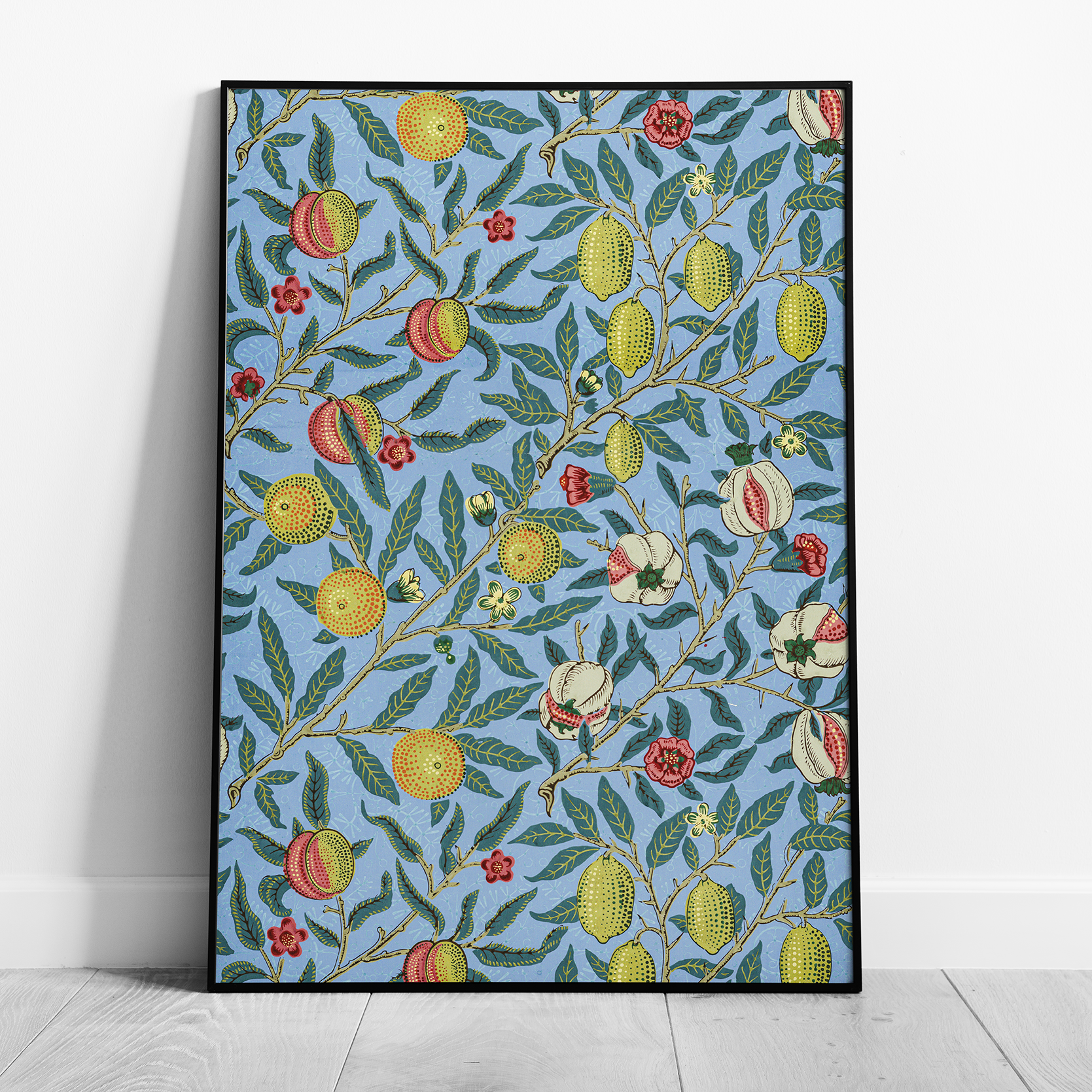 Four Fruits - William Morris - Rolled Poster Wall Art Print-5