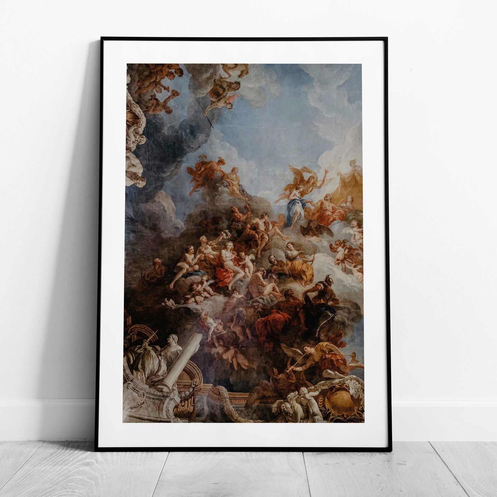 Greek Gods in the Clouds - Rolled Poster Wall Art Print-0