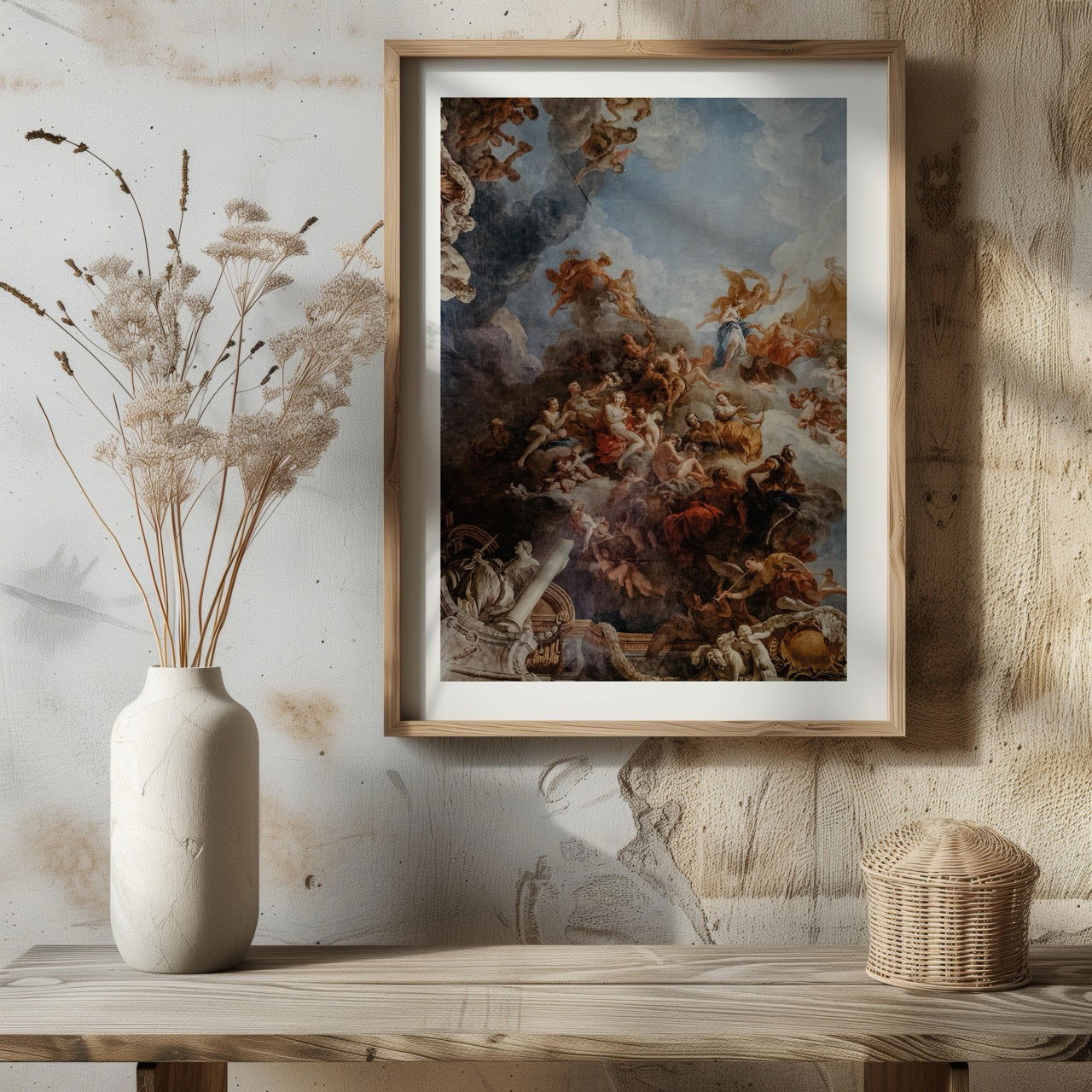 Greek Gods in the Clouds - Rolled Poster Wall Art Print-2
