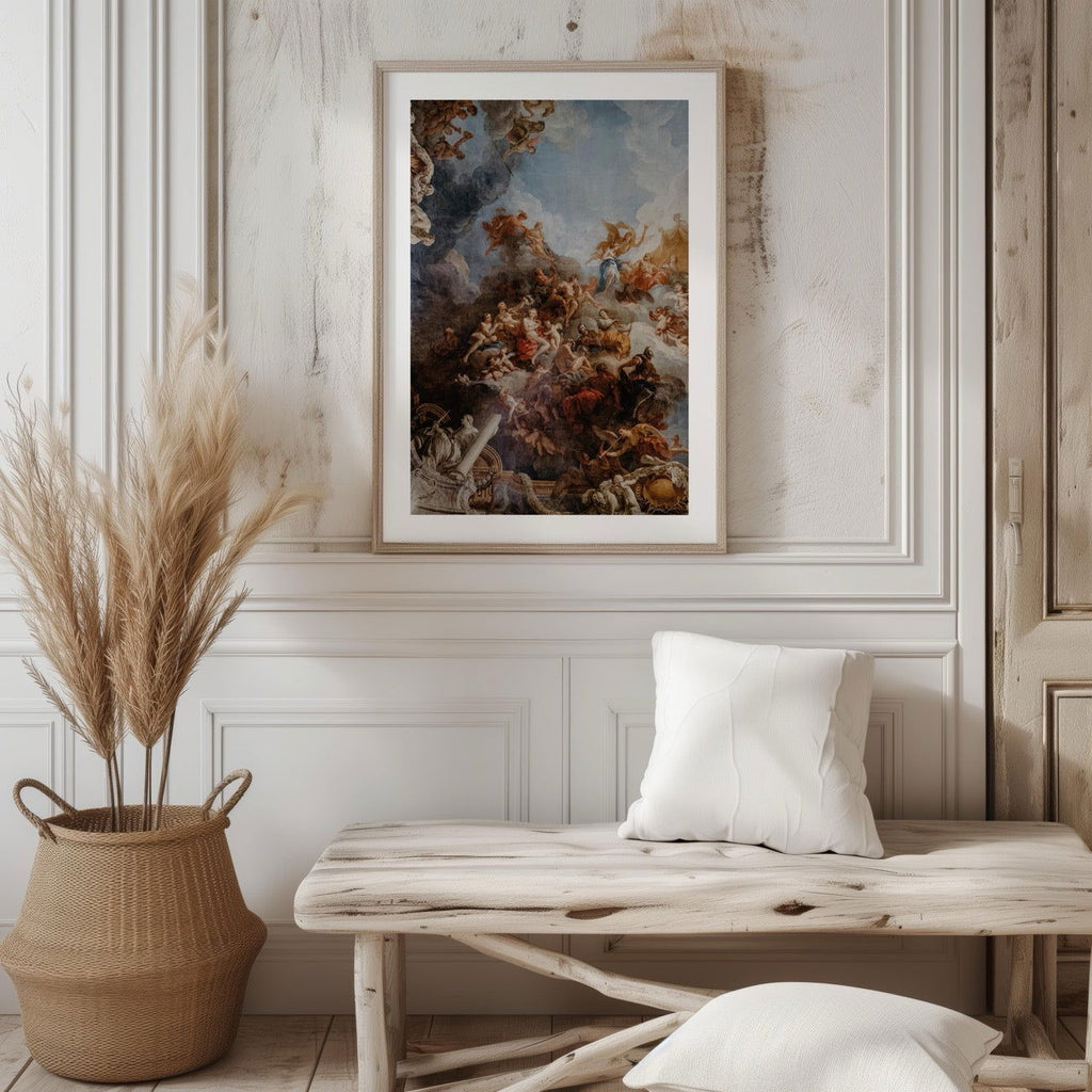 Greek Gods in the Clouds - Rolled Poster Wall Art Print-3