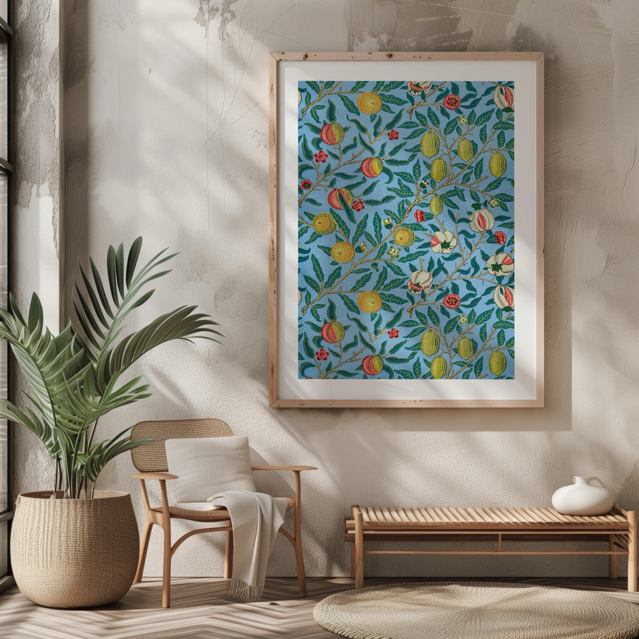 Four Fruits - William Morris - Rolled Poster Wall Art Print-3