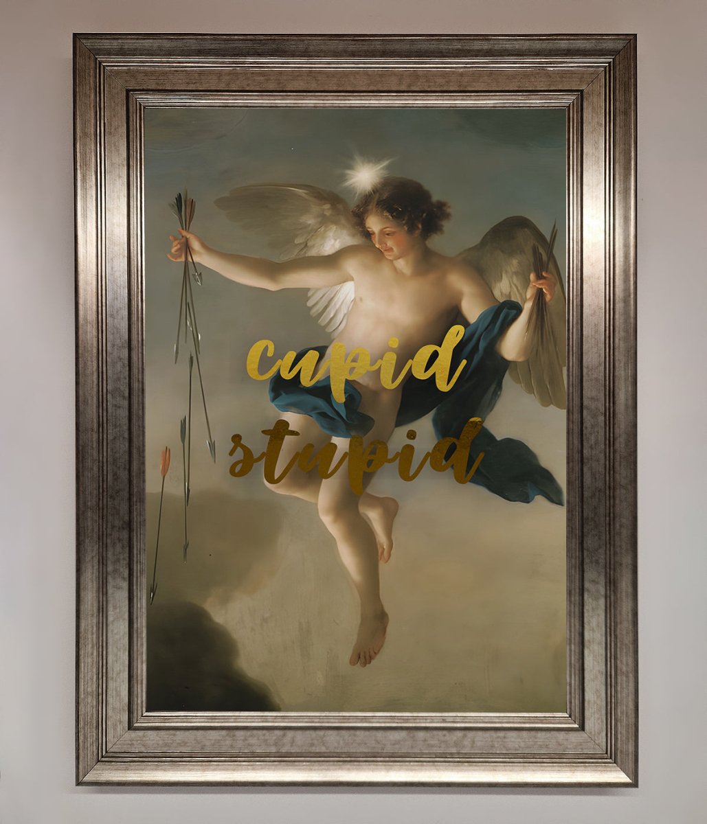 Cupid Stupid Foil Print-1