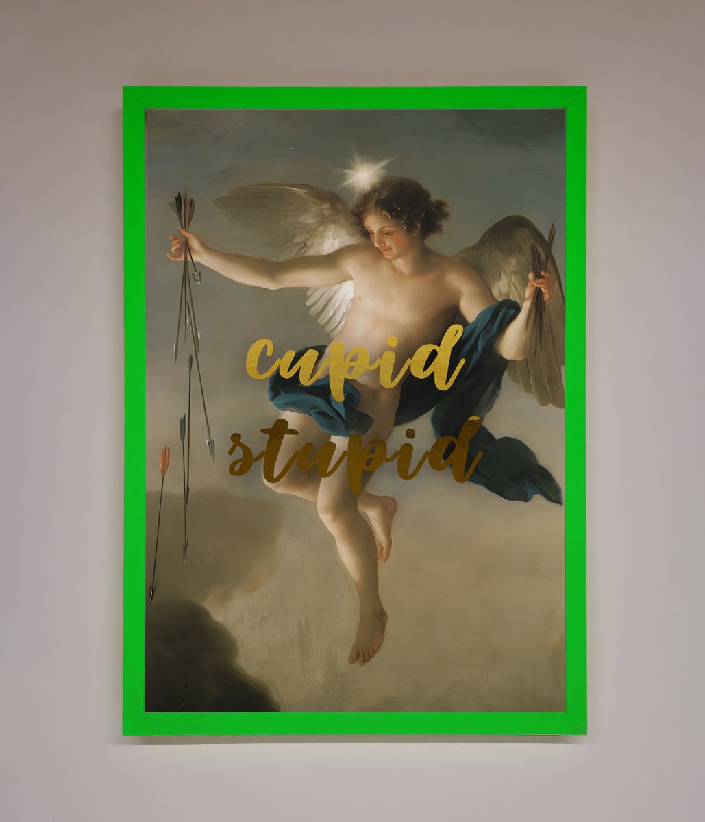 Cupid Stupid Foil Print-11