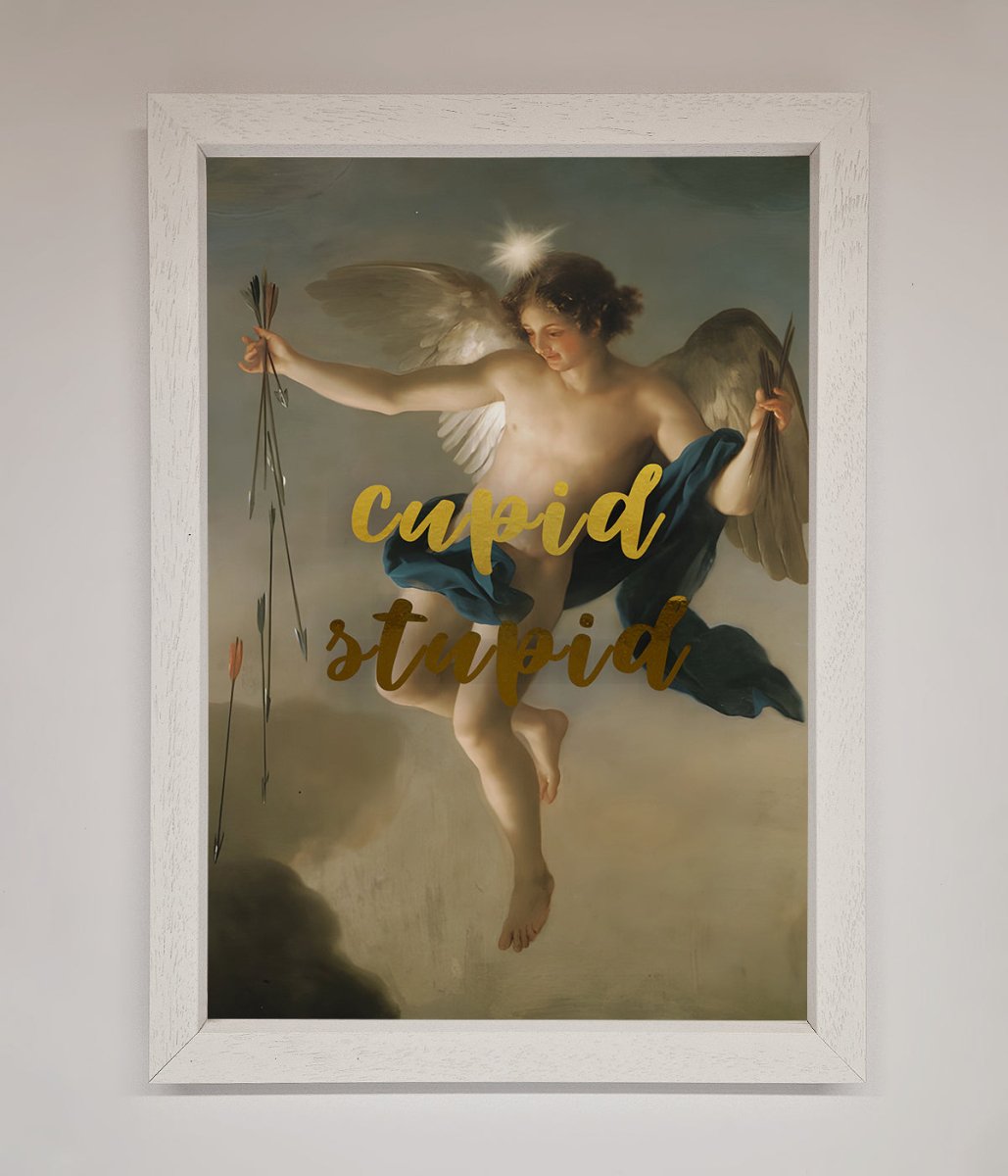 Cupid Stupid Foil Print-7