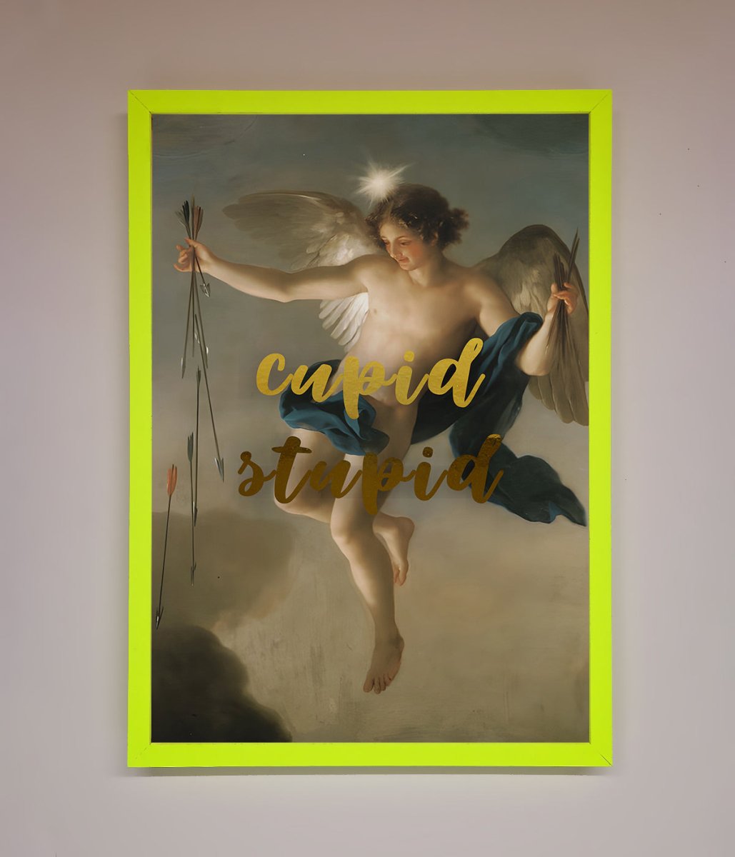 Cupid Stupid Foil Print-12