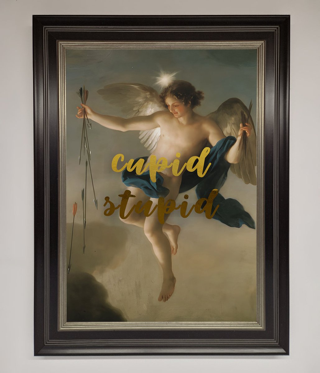 Cupid Stupid Foil Print-4
