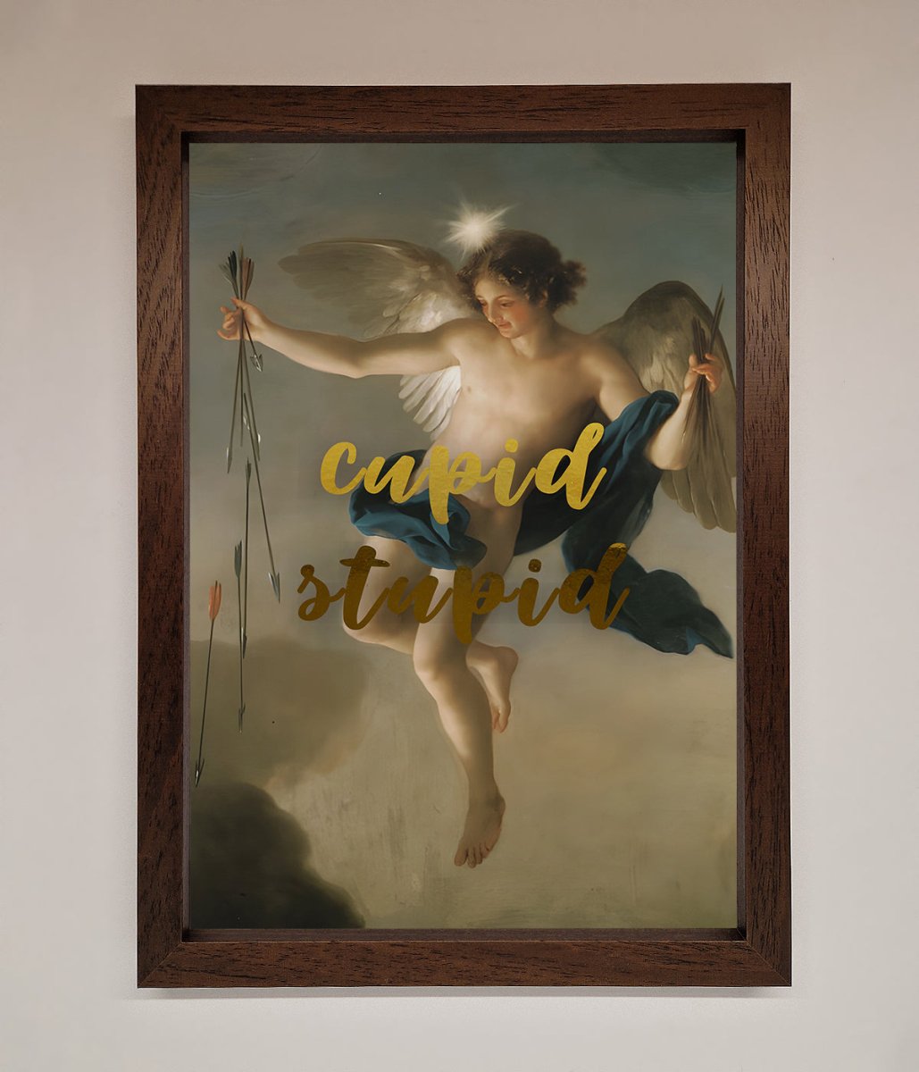 Cupid Stupid Foil Print-9