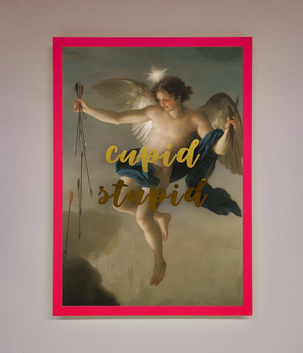 Cupid Stupid Foil Print-13