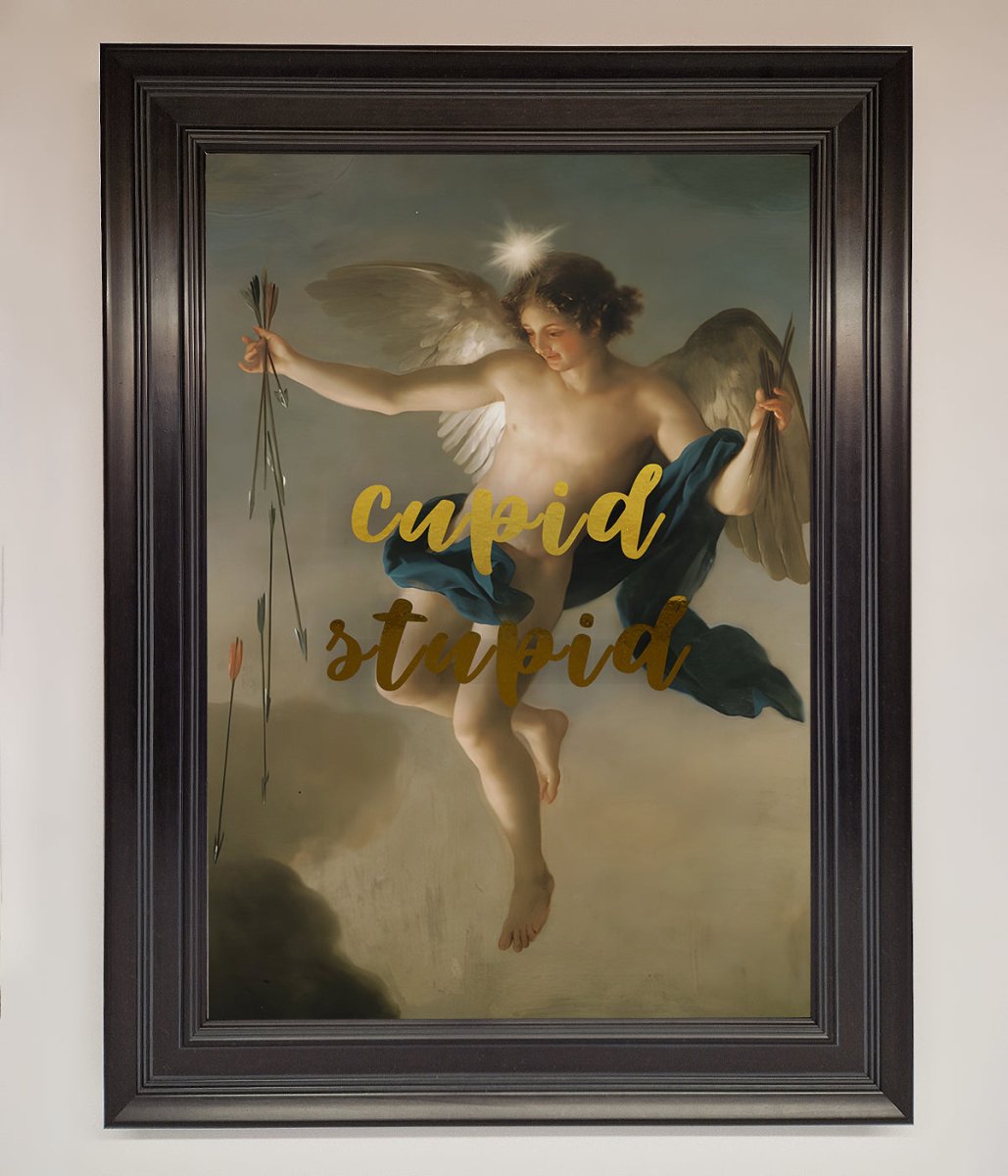 Cupid Stupid Foil Print-2