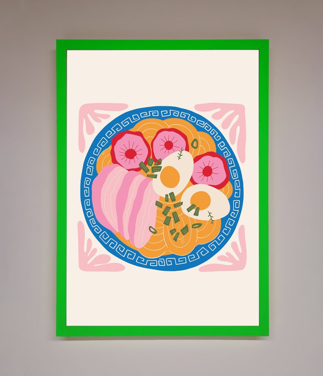 Greek Breakfast Framed Poster-12