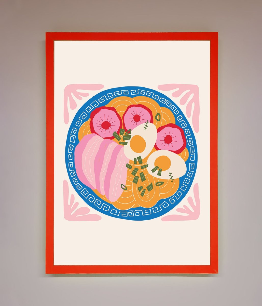 Greek Breakfast Framed Poster-0