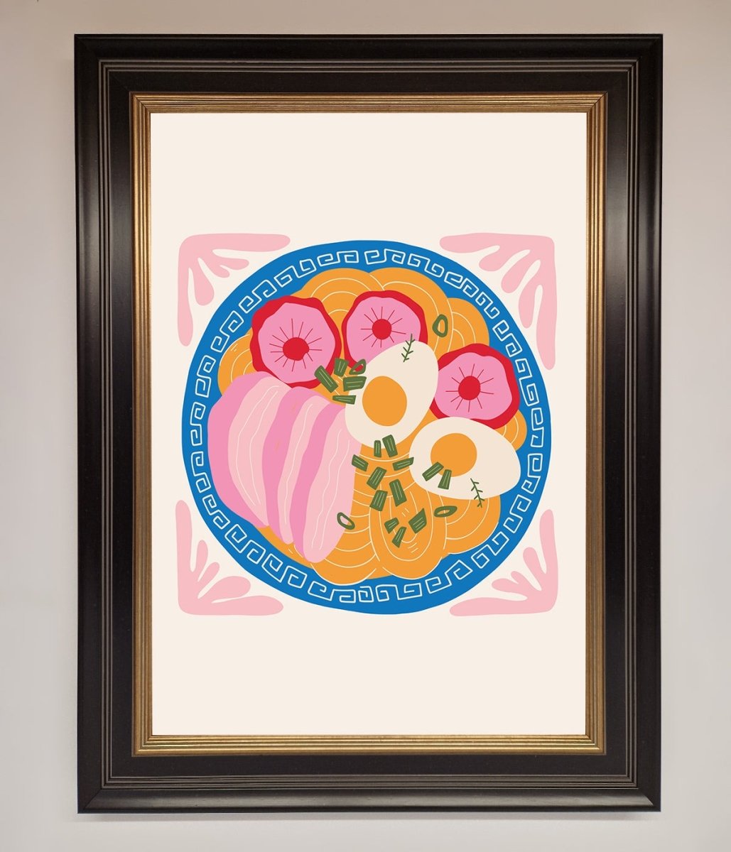 Greek Breakfast Framed Poster-9