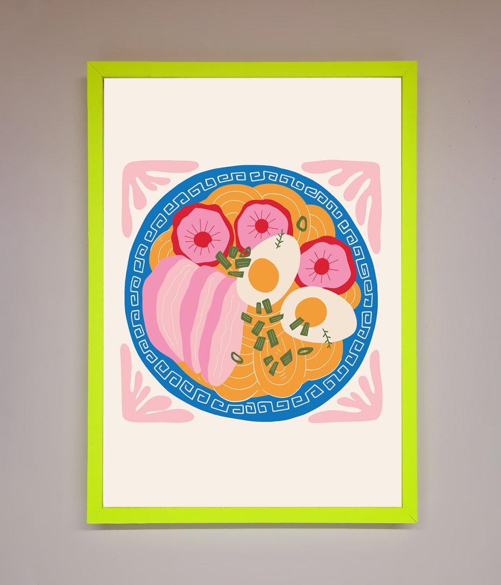 Greek Breakfast Framed Poster-13
