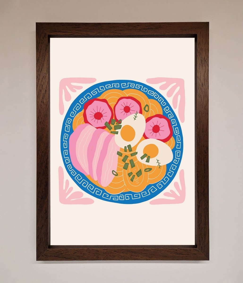 Greek Breakfast Framed Poster-10