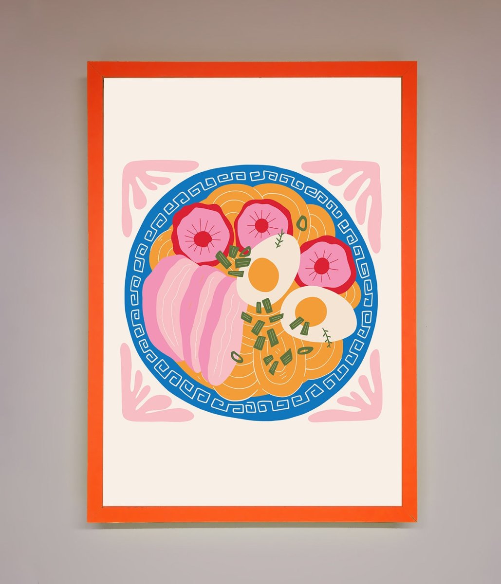 Greek Breakfast Framed Poster-11