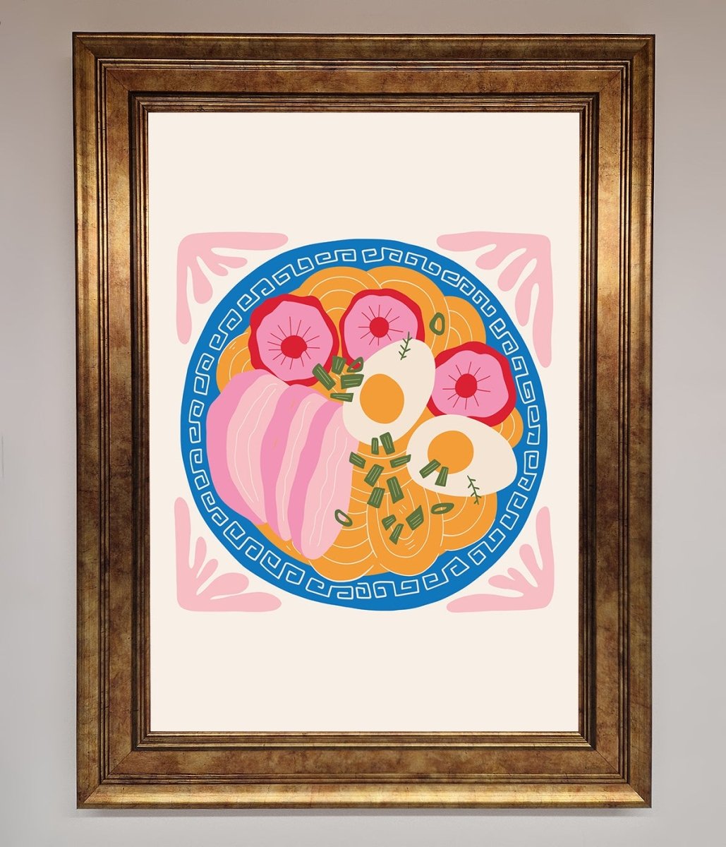Greek Breakfast Framed Poster-7