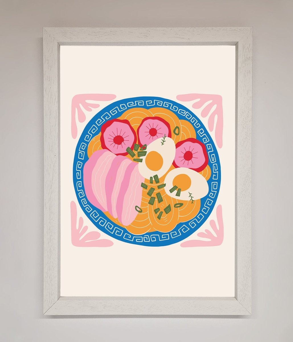 Greek Breakfast Framed Poster-2