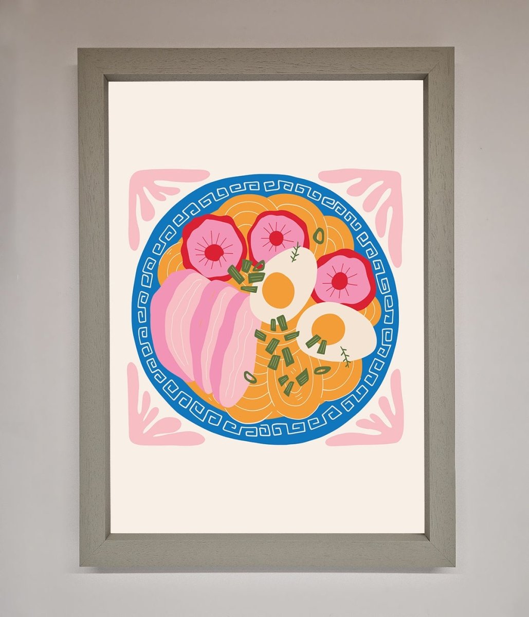 Greek Breakfast Framed Poster-3