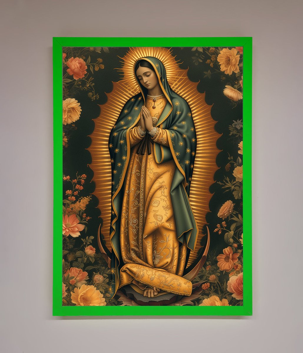 Hello Mary Framed Print-12