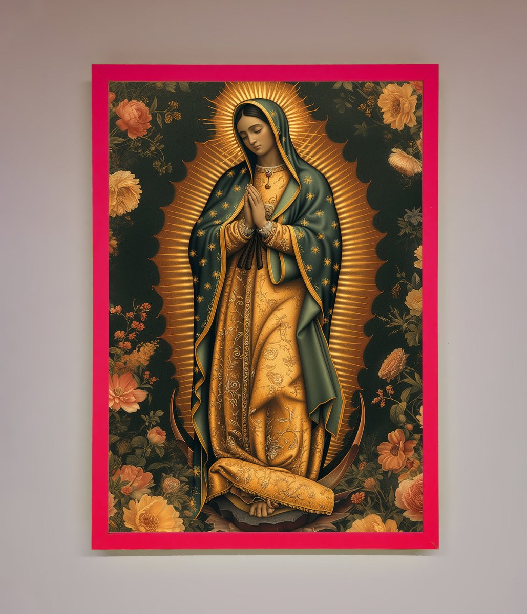 Hello Mary Framed Print-14