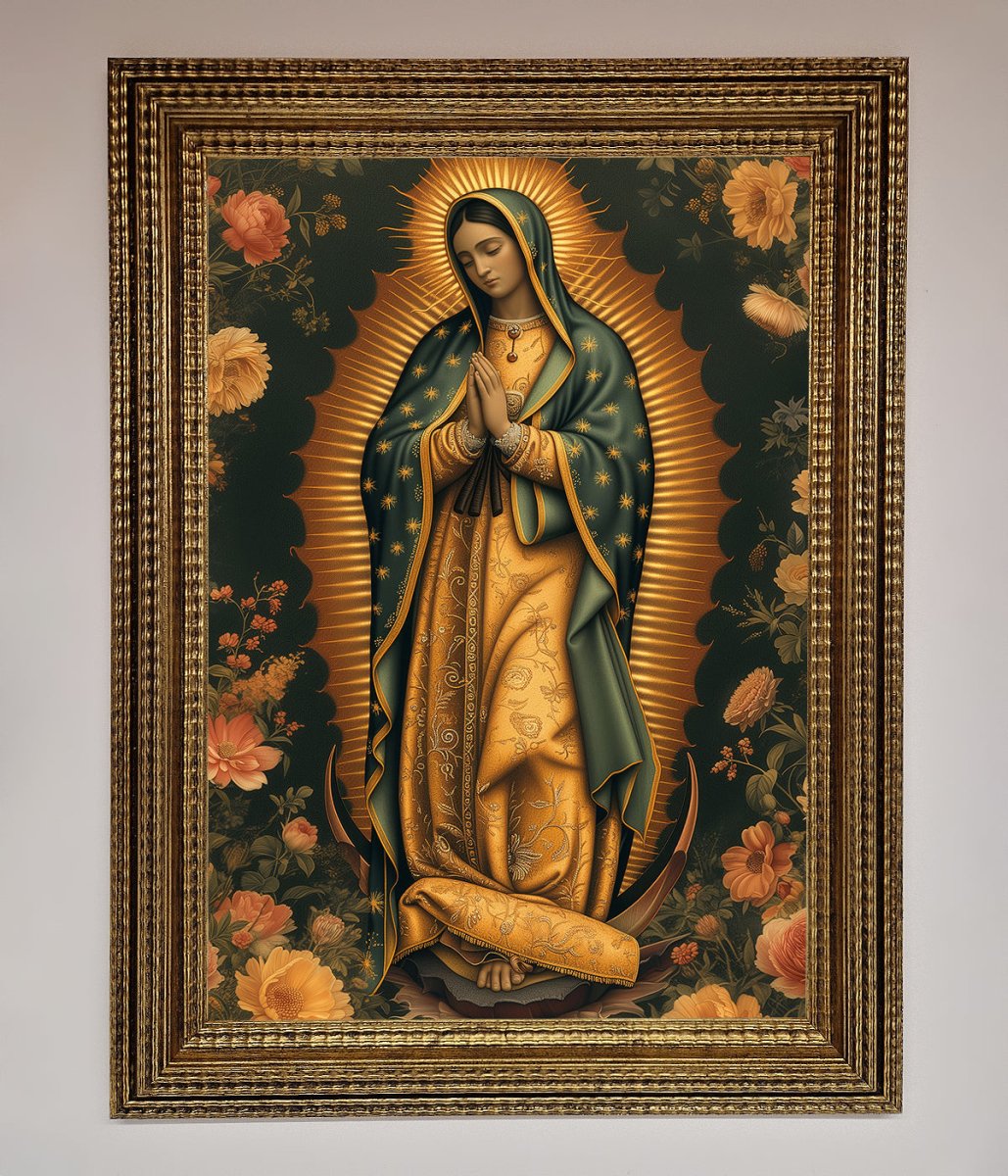 Hello Mary Framed Print-16