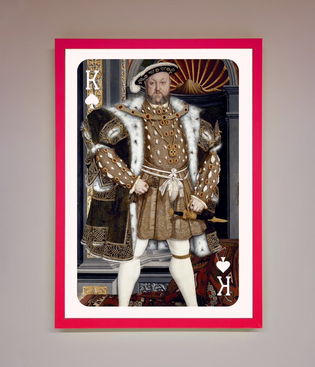 Henry The Eighth King Framed Wall Art-0