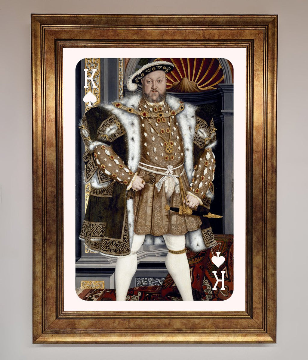 Henry The Eighth King Framed Wall Art-12