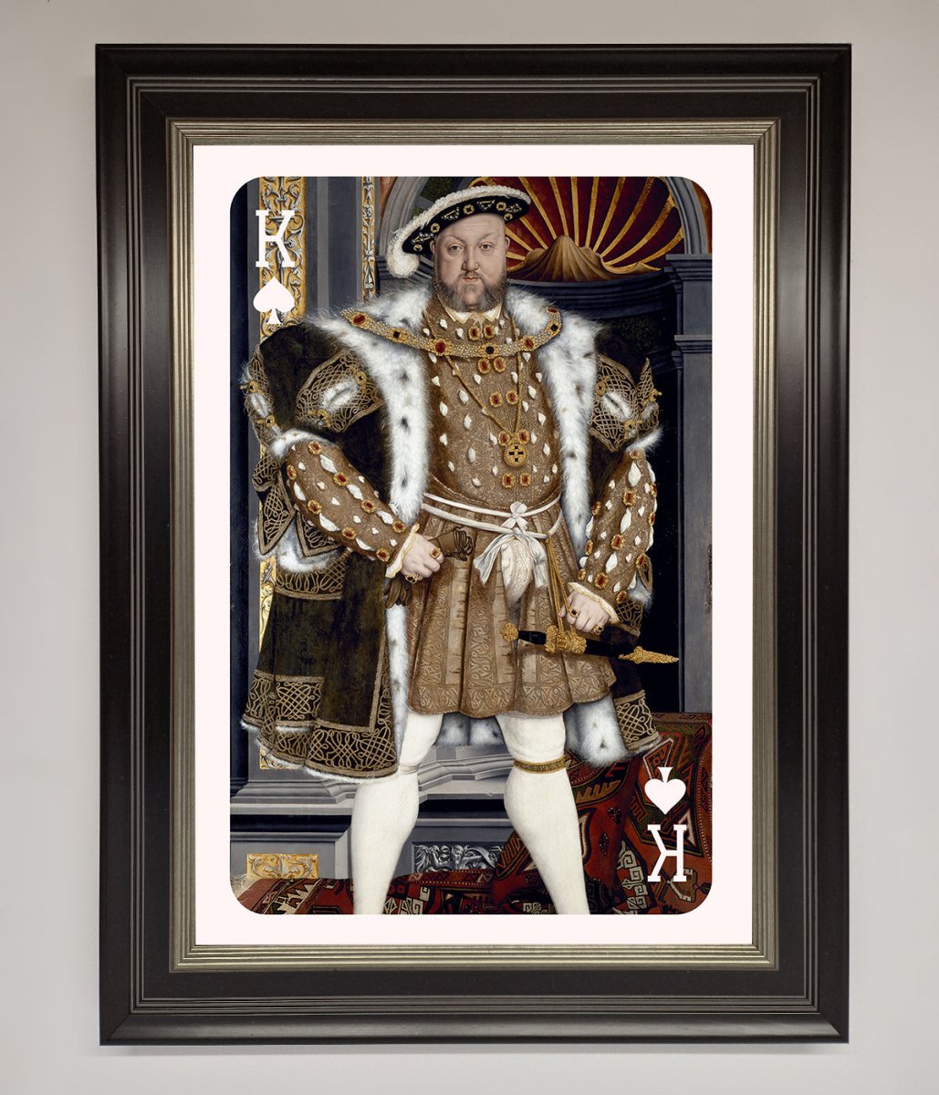 Henry The Eighth King Framed Wall Art-16