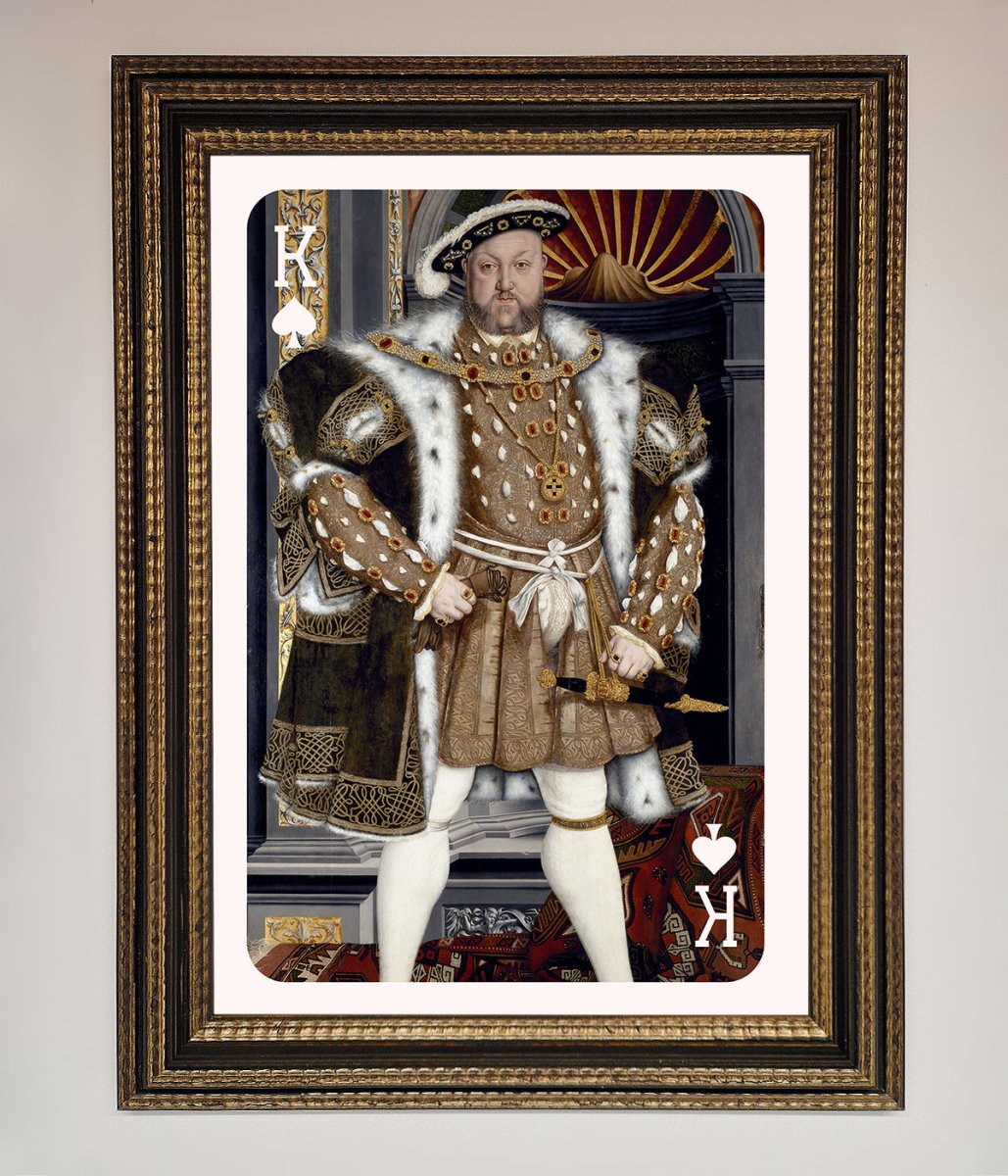 Henry The Eighth King Framed Wall Art-11