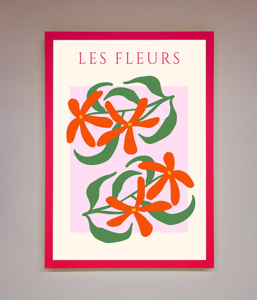 Les Fleurs Framed Print-13