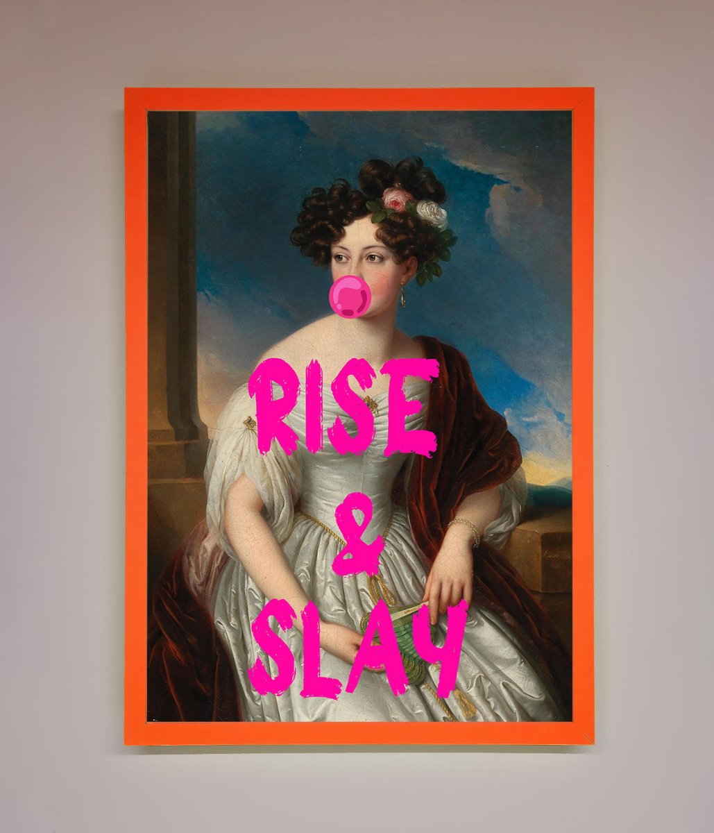 Rise And Slay Framed Wall Art-10