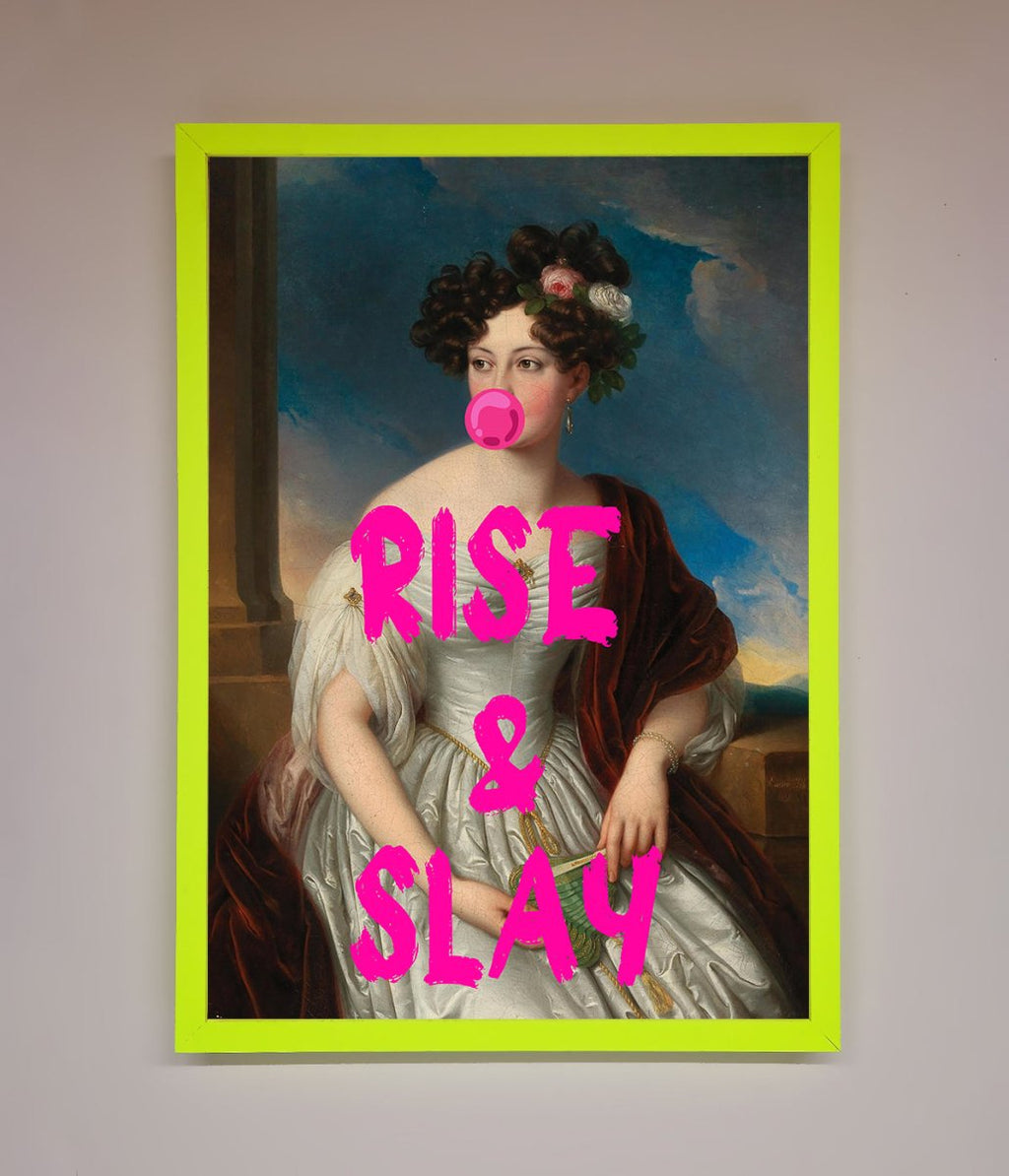 Rise And Slay Framed Wall Art-12
