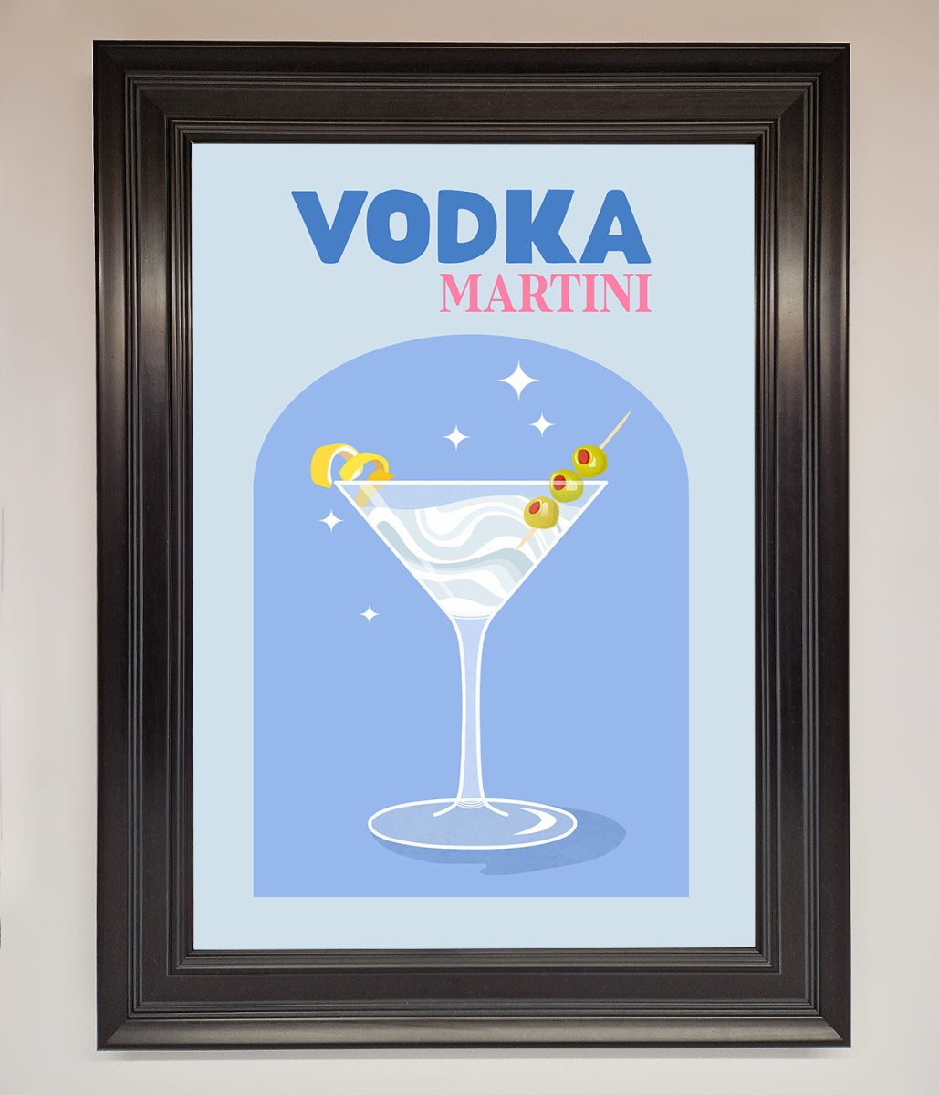 Vodka Martini Framed Wall Art